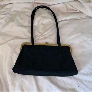 Brandy Melville Suede Clasp Purse